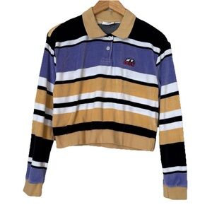 Obey Curious Eyes Long Sleeve Polo shirt.